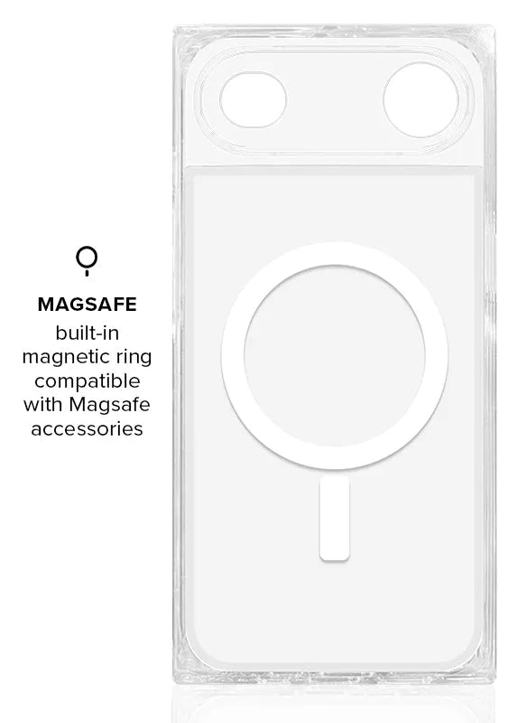 SQUARE® Orange Mother of Pearl iPhone Case
