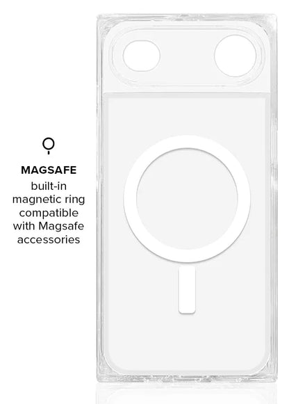 SQUARE® Orange Mother of Pearl iPhone Case