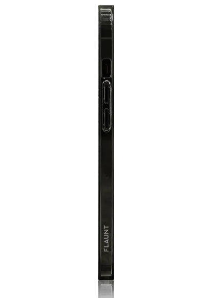 SQUARE® Black Crocodile Faux Leather iPhone Case