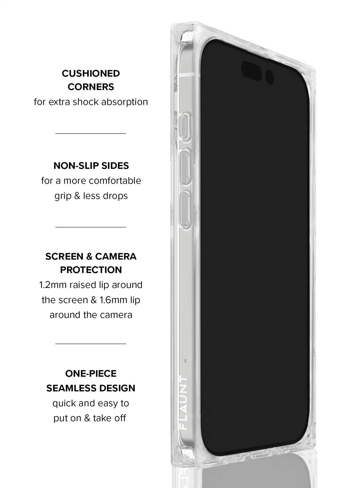 SQUARE® Blonde Tortoise Shell iPhone Case