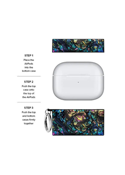 SQUARE® Abalone Shell AirPods Case