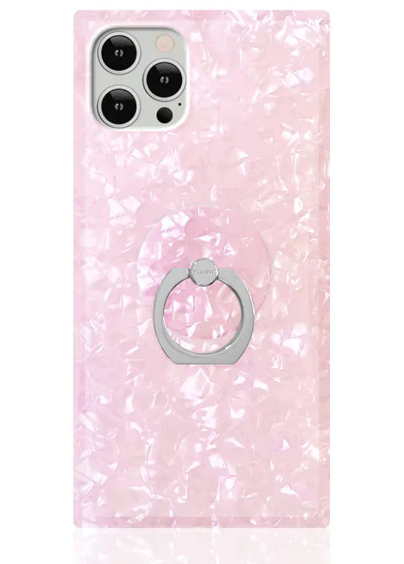 Blush Pearl Adhesive Phone Ring Stand