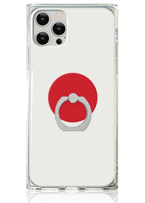 Red Adhesive Phone Ring Stand
