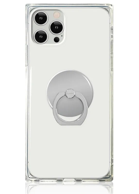 Silver Adhesive Phone Ring Stand