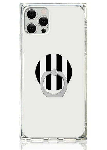 Striped Adhesive Phone Ring Stand
