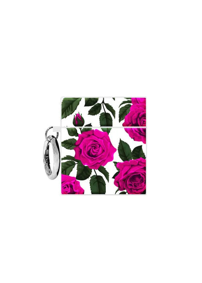 SQUARE® Fuchsia Rose AirPods Case