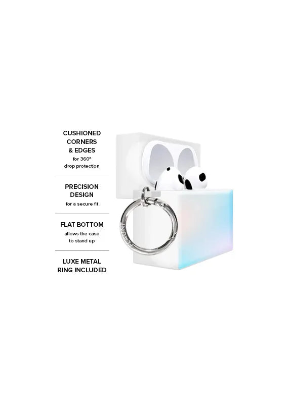 SQUARE® Iridescent AirPods Case