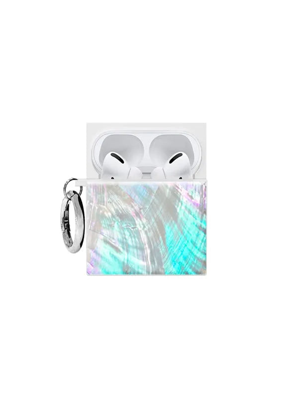 SQUARE® Mother of Pearl AirPods Case