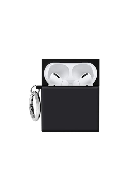 SQUARE® Matte Black AirPods Case