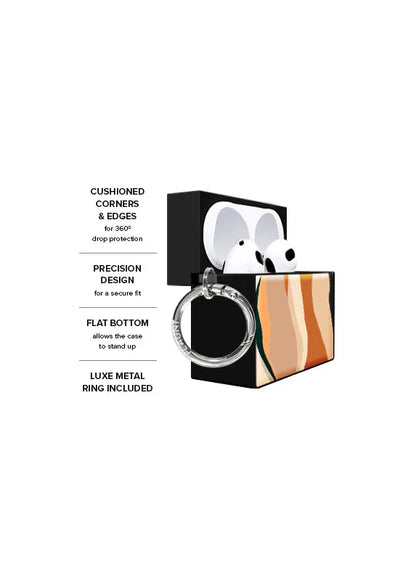 SQUARE® Neutral Print AirPods Case