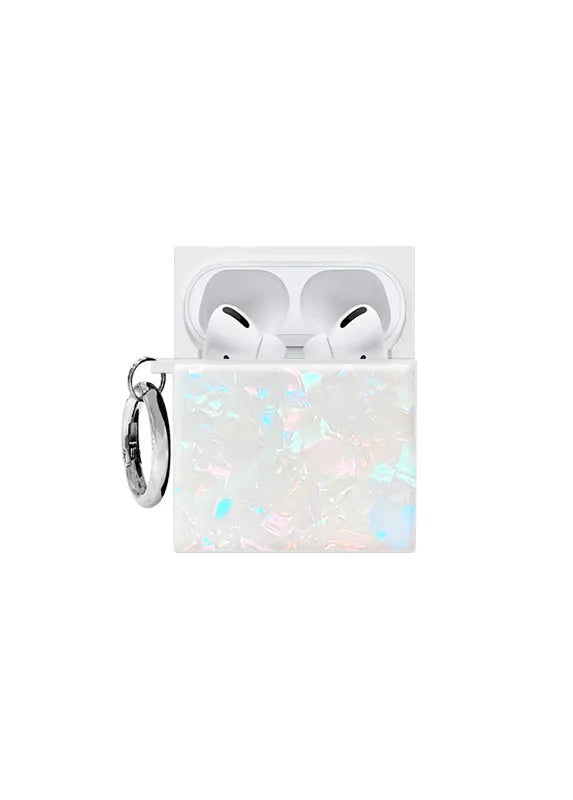 SQUARE® Opal Shell AirPods Case