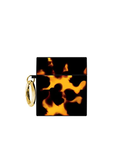 SQUARE® Tortoise Print AirPods Case