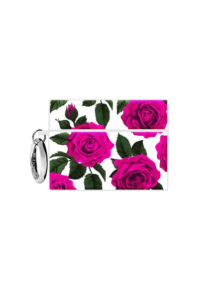 SQUARE® Fuchsia Rose AirPods Case