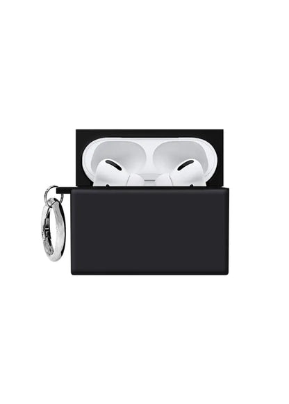 SQUARE® Matte Black AirPods Case