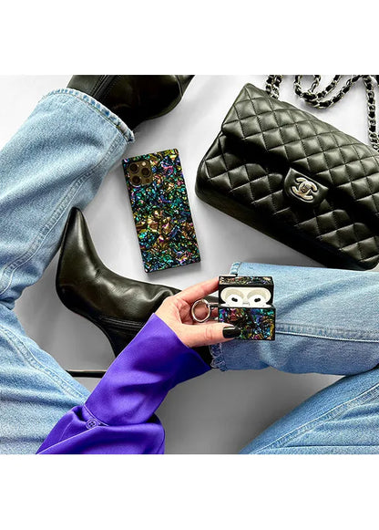 SQUARE® Abalone Shell AirPods Case