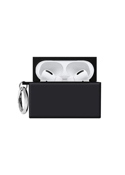 SQUARE® Matte Black AirPods Case