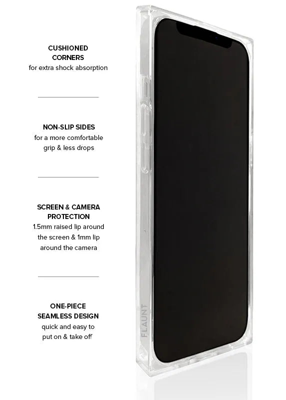 SQUARE® Pink Mother of Pearl iPhone Case