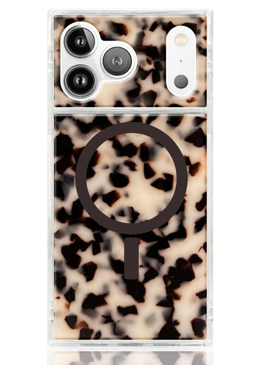 SQUARE® Blonde Tortoise Shell iPhone Case
