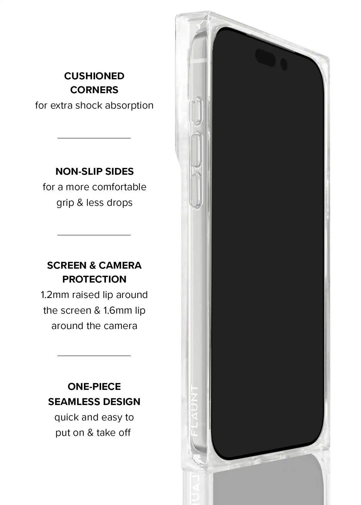 SQUARE® Blonde Tortoise Shell iPhone Case