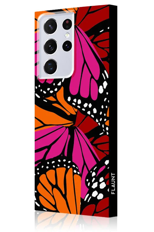 SQUARE® Butterfly Galaxy Case