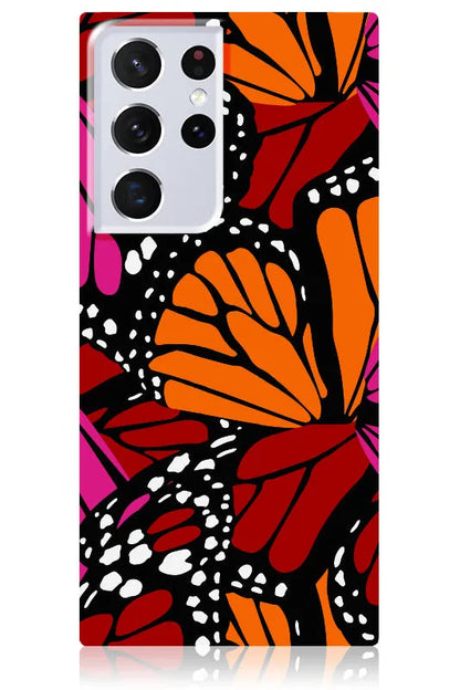 SQUARE® Butterfly Galaxy Case