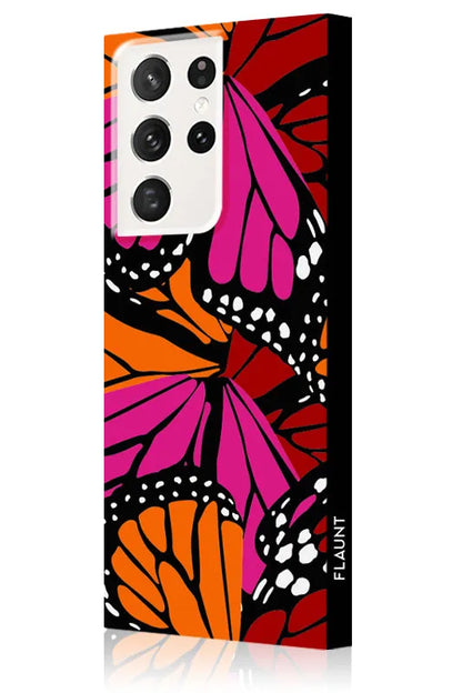 SQUARE® Butterfly Galaxy Case