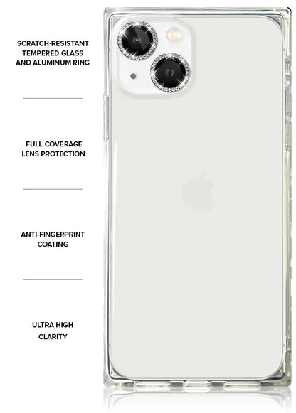 Silver Crystal Camera Lens Protectors
