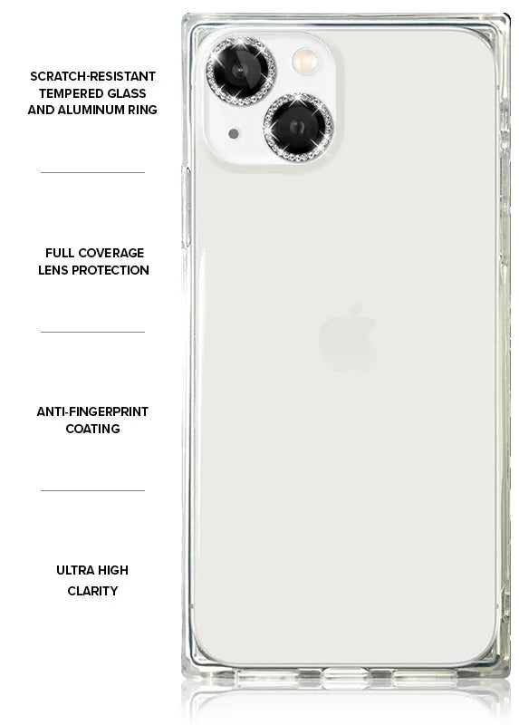 Silver Crystal Camera Lens Protectors