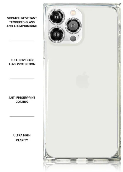 Silver Crystal Camera Lens Protectors