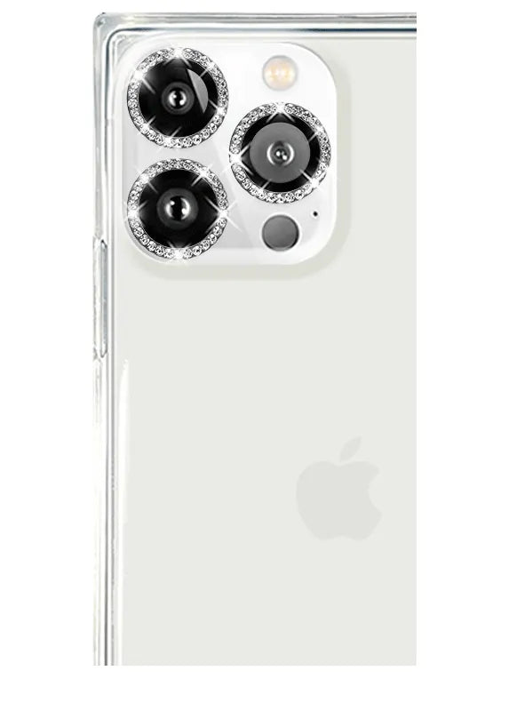 Silver Crystal Camera Lens Protectors