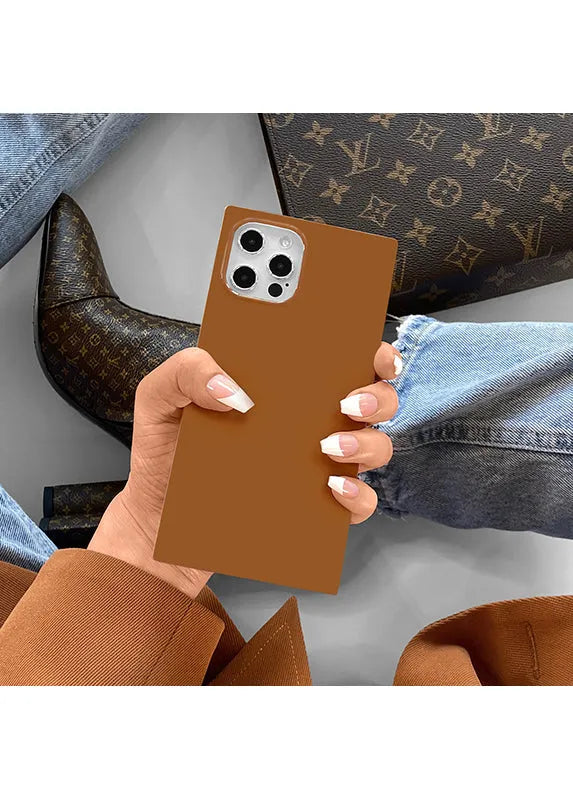 SQUARE® Nude Caramel iPhone Case