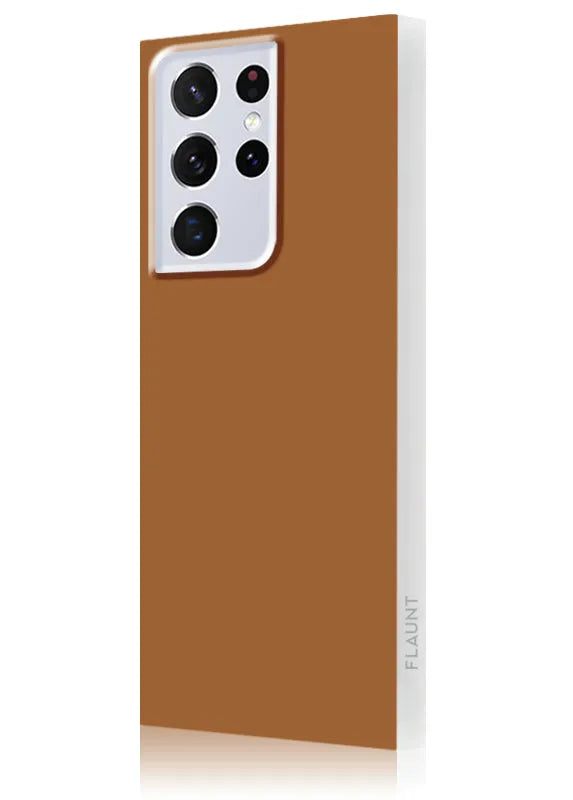 SQUARE® Nude Caramel Galaxy Case