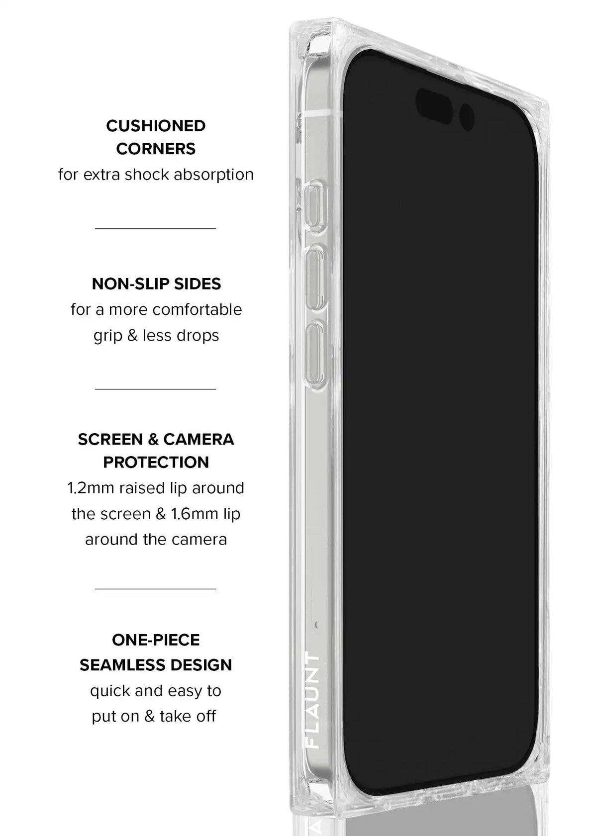 SQUARE® Checkered Mother of Pearl iPhone Case