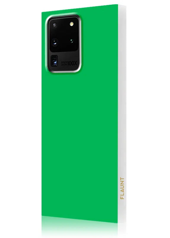 SQUARE® Emerald Green Galaxy Case