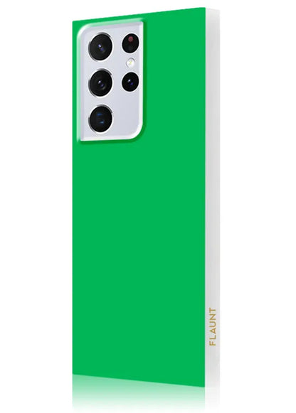 SQUARE® Emerald Green Galaxy Case