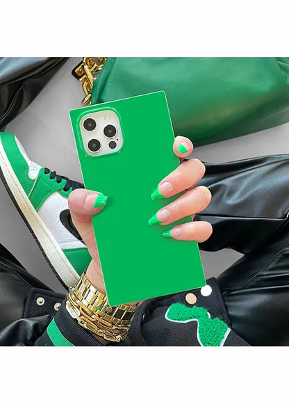 SQUARE® Emerald Green iPhone Case