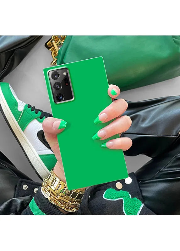 SQUARE® Emerald Green Galaxy Case