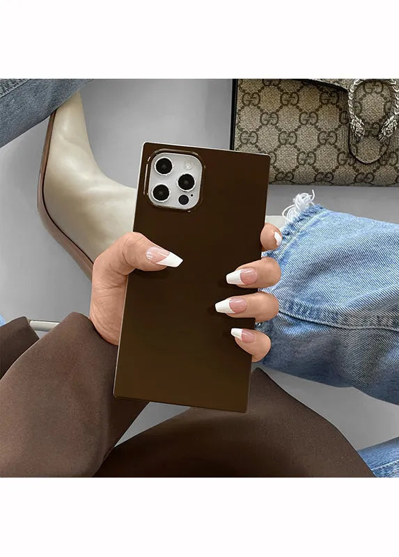 SQUARE® Nude Espresso iPhone Case
