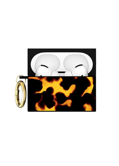 SQUARE® Tortoise Print AirPods Case