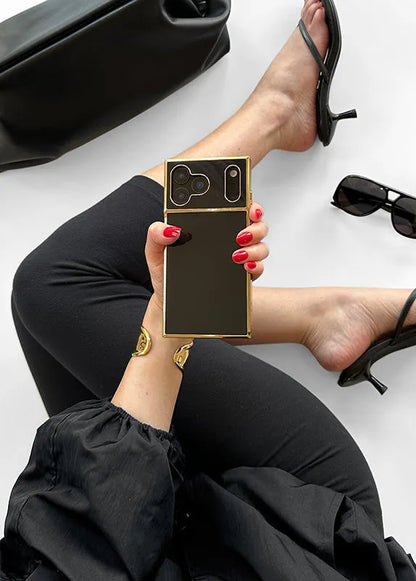 Elite Collection - SQUARE® Gilded Onyx iPhone Case