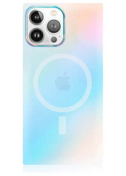 SQUARE® Iridescent Satin iPhone Case