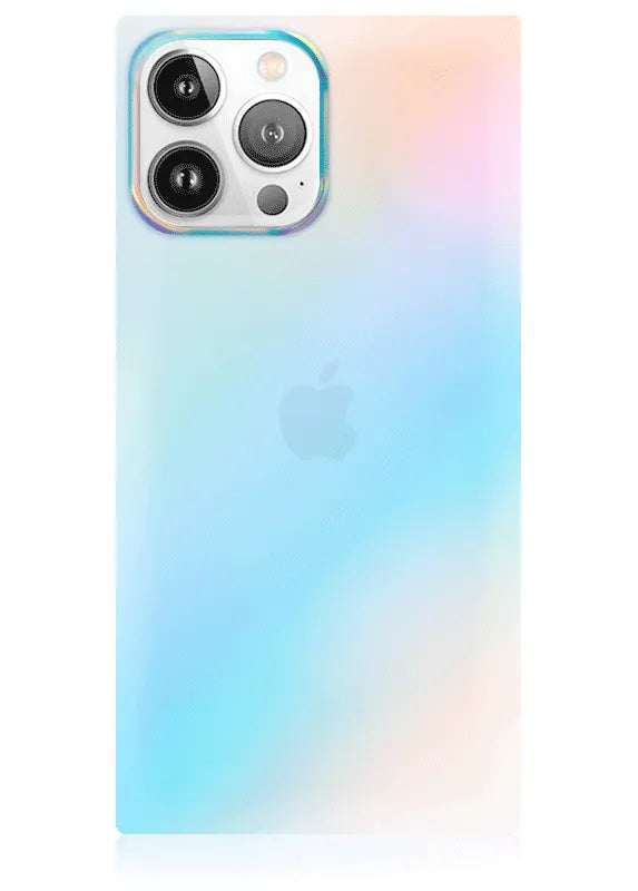 SQUARE® Iridescent Satin iPhone Case