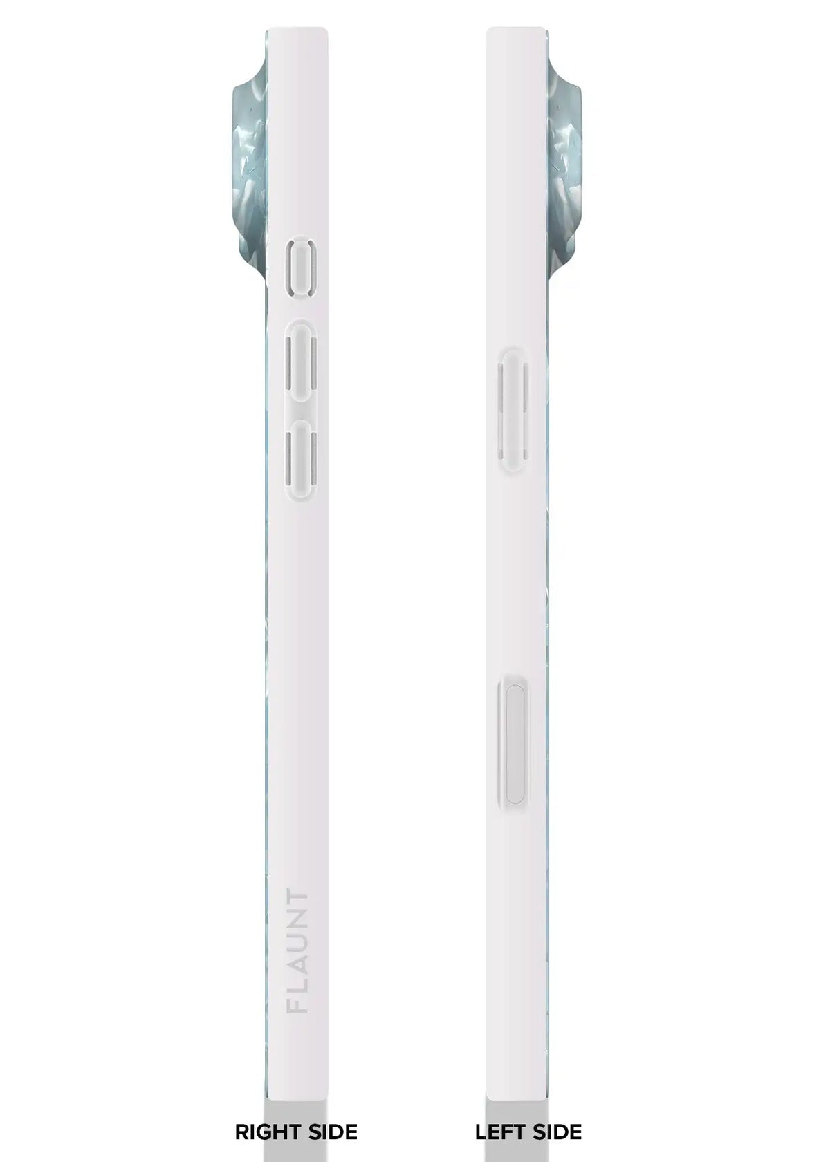SQUARE® Icy Blue Pearl iPhone Case