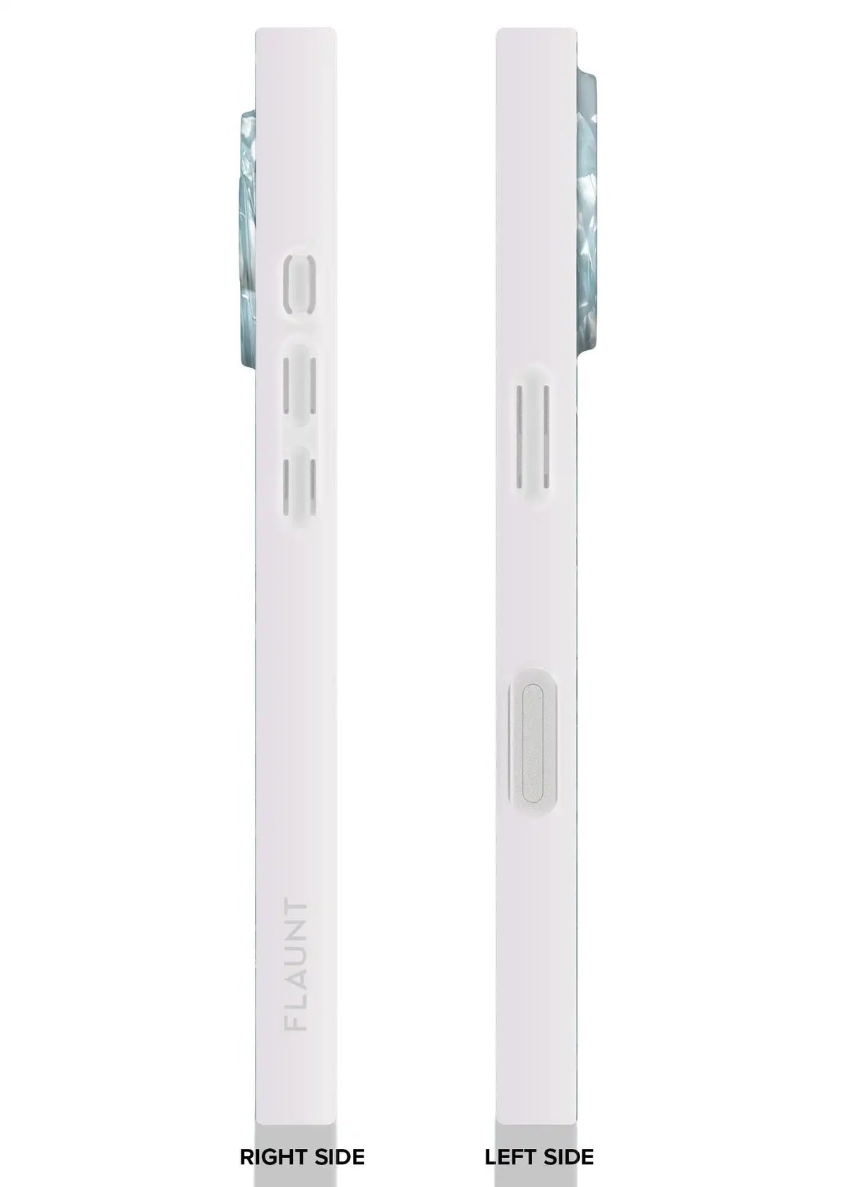 SQUARE® Icy Blue Pearl iPhone Case