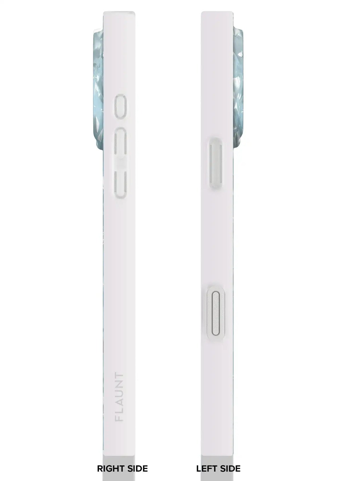 SQUARE® Icy Blue Pearl iPhone Case