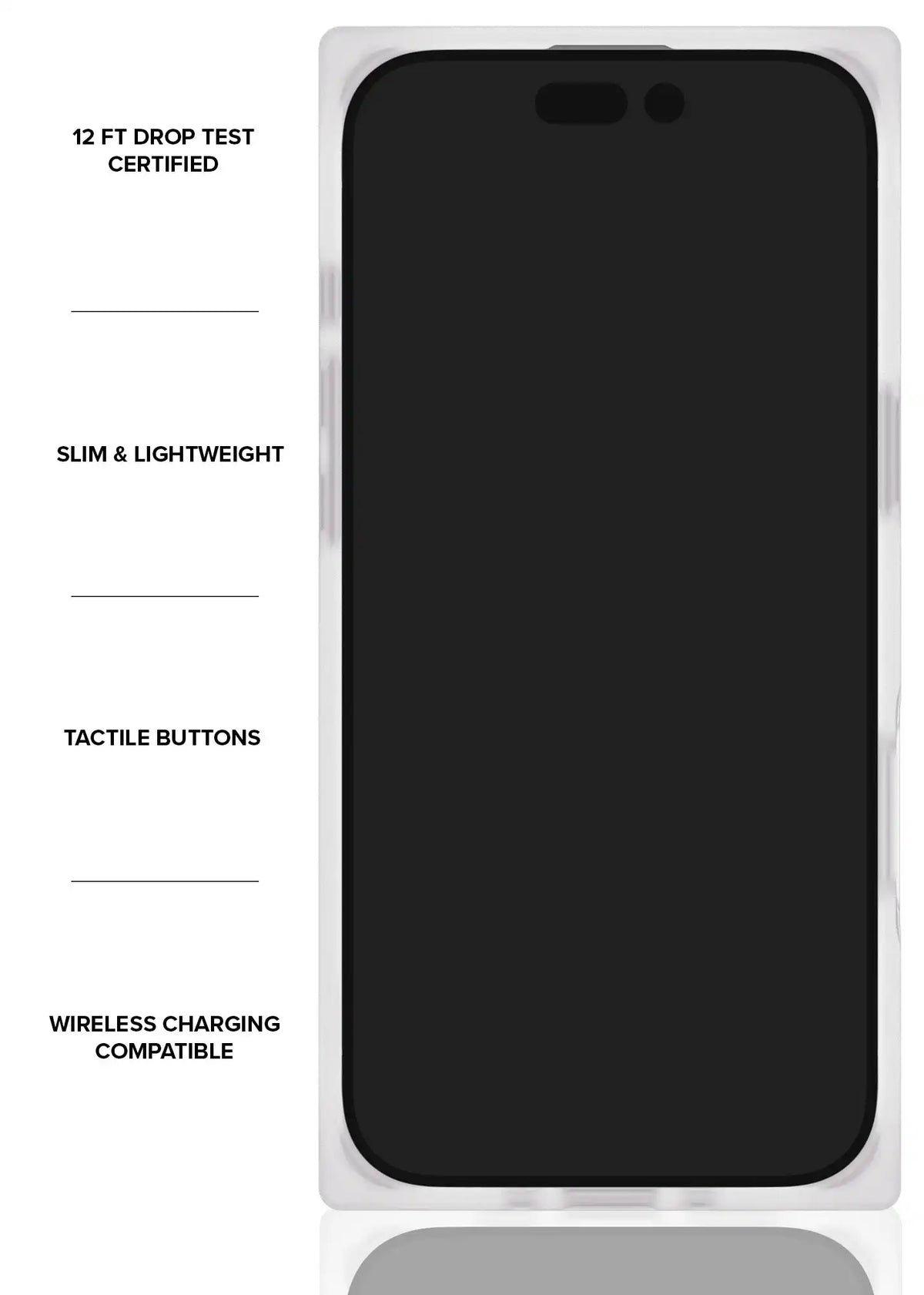 SQUARE® Iridescent Satin iPhone Case