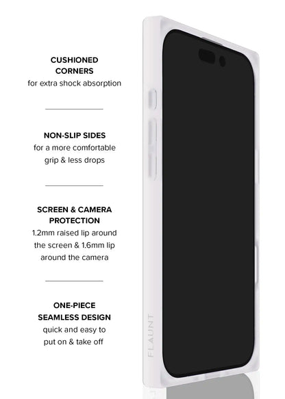 SQUARE® Iridescent Satin iPhone Case