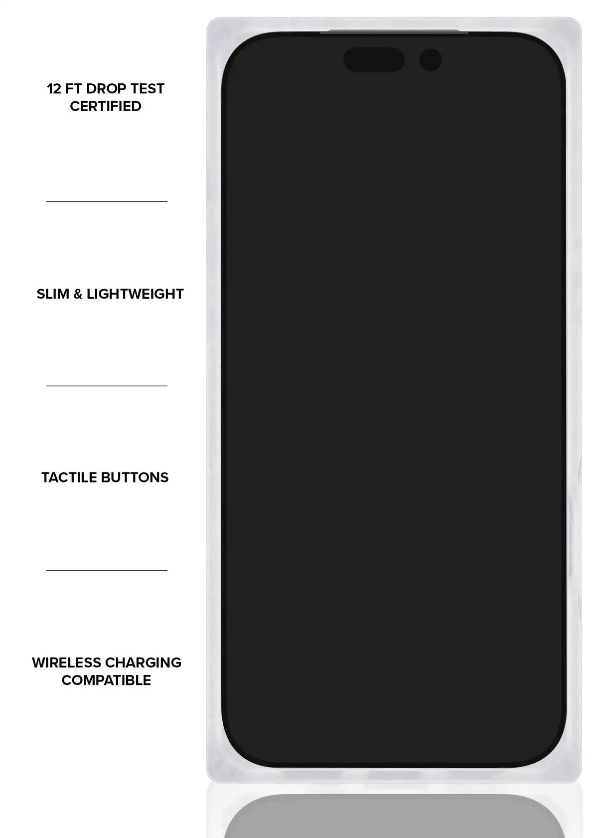 SQUARE® White iPhone Case