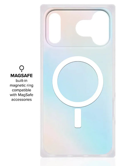 SQUARE® Iridescent Satin iPhone Case