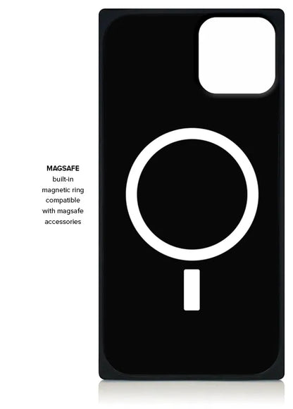 SQUARE® Black Patent iPhone Case